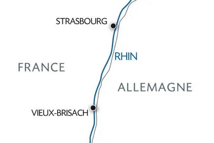 Réveillon du Nouvel An sur le Rhin