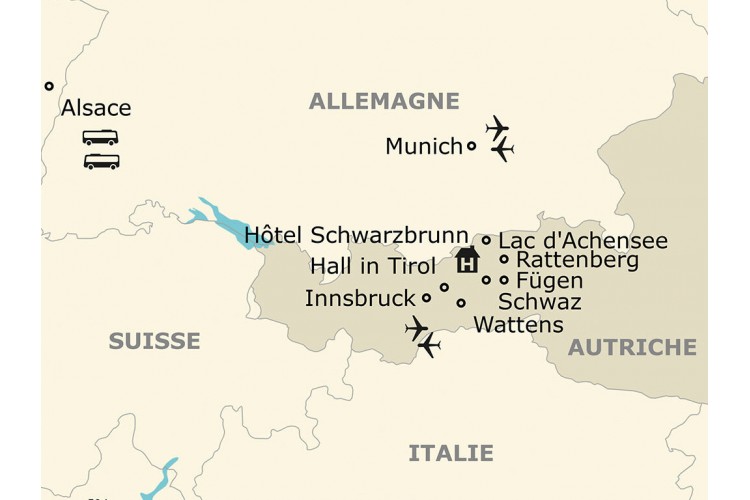 Découverte du Tyrol 100% solos