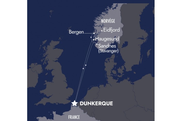 Croisière Fjords de Norvège