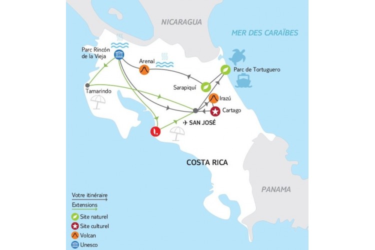 Découverte du Costa Rica