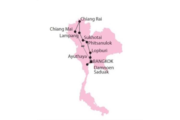 Vietnam et Thaïlande - chambre individuelle