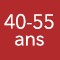 40 - 55 ans